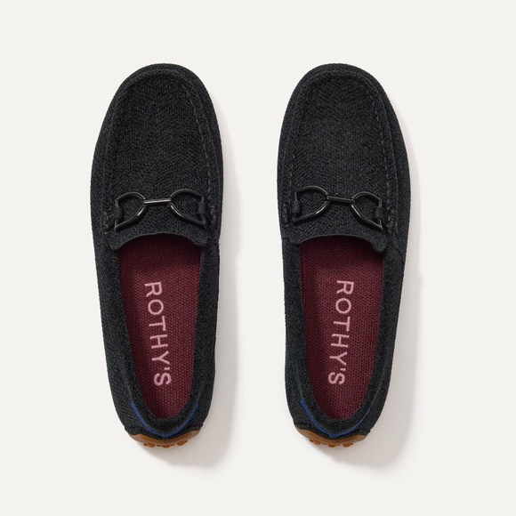 Rothy's Shoes - Rothy's The ReVelvet™ Double Bit Driver - ReVelvet™ Black Size 10.5